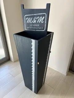 M&M ウッド傘立て ネイビーＬ エムアンドエム mandm ☆ M&M ウッド傘立て ネイビーL エムアンドエム mandm ☆ - メルカリ