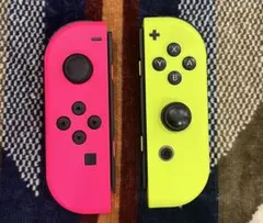 Nintendo Switch Joy-Con ピンク イエロー　ジャンク品
