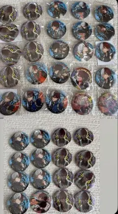 轟焦凍　ヒロアカ　原作缶バッジ　セット