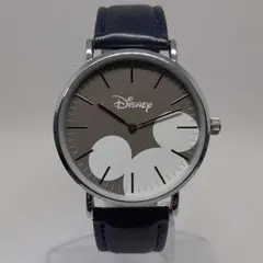 Disney ミッキーマウス 腕時計 ネイビー 稼働品