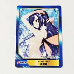 アクセル・ワールド 黒雪姫 a.b-t.c カード