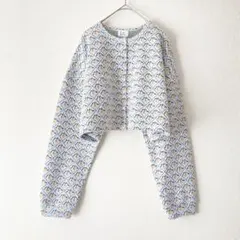 【美品】merry jenny ショート カーディガン 花柄のサムネイル