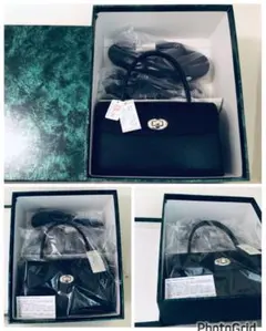 京和装 日本製 印伝 高級 草履バッグセット『静』未/鹿皮/漆 ML寸 新品