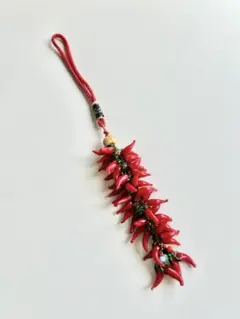 本日限定❣️フラワーリース ❣️赤唐辛子❣️魔除け❣️縁起物❣️プレゼント 本日限定価格❣️超人気❣️赤唐辛子リース❣️魔除け厄除け❣️稲穂
