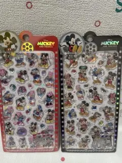 ボンボンドロップシール ミッキー　ディズニー海外正規品　2枚セット