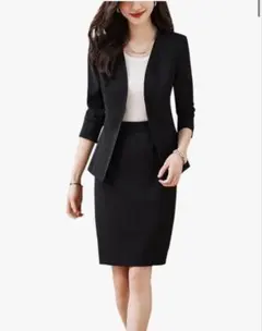 ブラックビジネススーツ セットアップ