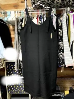 chocol raffine robe★サス付ジャンスカ.ワンピ.ブラック.新品