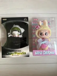 POP MART SKULL PANDA & LET'S CHECKMATE