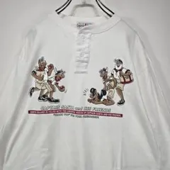 CAPTAIN SANTA　ヘンリーネック　長袖　Tシャツ　ロンT　L　古着