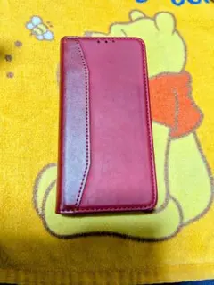 グーグルピクセル８ 手帳型スマホケース 레드 미사용