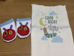 はらぺこあおむし　ベビーソックスと腹巻きのセット