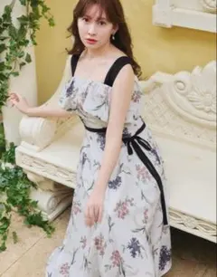 Herlipto Marbella Panel Printed Dress - メルカリ