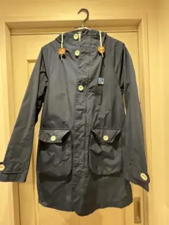 美品☆TOCCA トッカ 撥水レインコート マウンテンパーカー ネイビー F