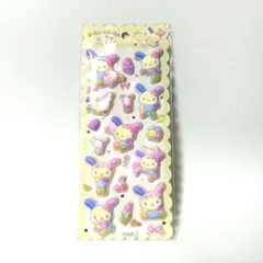 【正規品】サンリオ　ウサハナ　もちもちマシュマロシール　ボンボンドロップシール