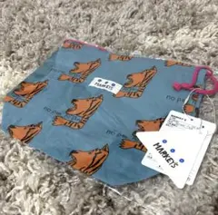 新品未開封　マーキーズ　MARKEY'S トラ柄　Mサイズ 巾着袋