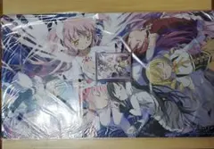 スリーブ　プレイマット　まどかマギカ　ほむら　さやか　杏子　マミ　ラバーマット