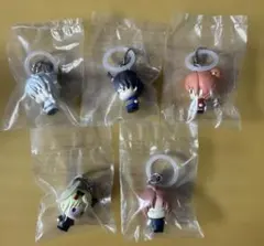 銀魂　めじるしアクセサリー　吉原大炎上編　5種コンプリートセット　ガチャ