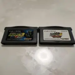ロックマンエグゼ3 & 4 セット　ゲームボーイアドバンスカセット