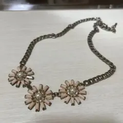 ビジューネックレス