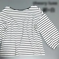 美品✨️セオリーリュクス　ボーダー　カットソー　Tシャツ　なめらか