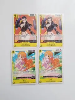 ワンピースカード　スタートデッキ　エッグヘッド　ニコ・ロビン　ナミ