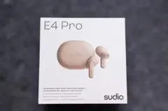 【美品】Sudio E4 Pro ワイヤレスイヤホン ベージュのサムネイル