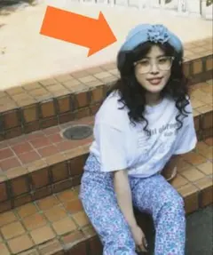 Peco Club フラワーデニムバケットハット ぺこちゃん