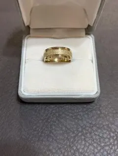 遺品整理 生前整理 断捨離)ゴールドリング 金 指輪 レトロ