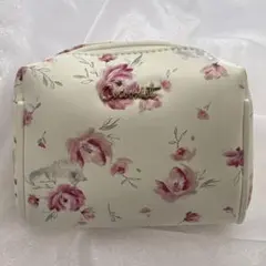 Cocoonist 花柄 ポーチ ホワイトのサムネイル