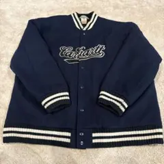 Carhartt ネイビー スタジャン 3L