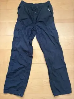 GAP キッズ カーゴパンツ 黒　 ウエストゴム