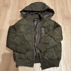 COMME CA ISM ダウンコート 110A オリーブグリーン　ダウン70