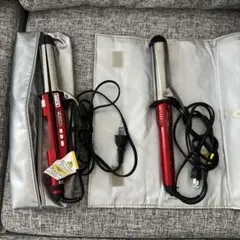 Vidal Sassoon カールヘアアイロン 2本セット 本体