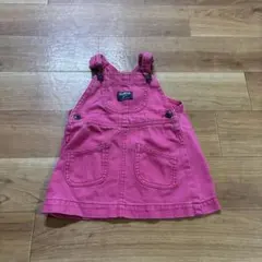 OshKosh B'gosh ピンク サロペットワンピース 80cm 最終価格