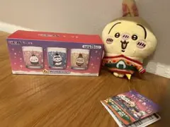 ちいかわ　ミニキャンドル3個セットとぬいぐるみ
