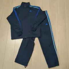 adidas グラデーション ジャージ セットアップ　ネイビー　青　y2k
