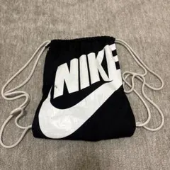 NIKE ナップザック ブラック/ホワイト - メルカリ