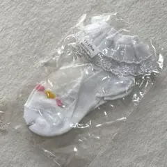 新品未使用✨ソックス 15-17cm 靴下 キッズ ハート フリル かわいい