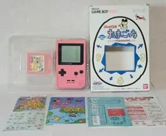 ゲームボーイ ゲームで発見!!たまごっち ピンクなTAMAGOTCHセット※中古