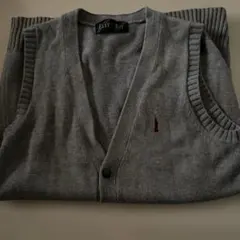 EAST BOY グレー Vネック スクールベスト Mサイズ