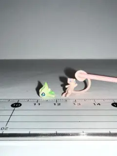 ミュウ セレビィ 立体ポケモン図鑑　2体セット