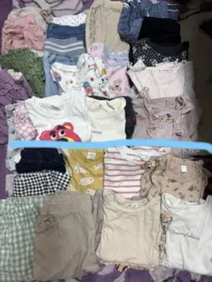再安価 120cm 女の子 服 まとめ売り 26点