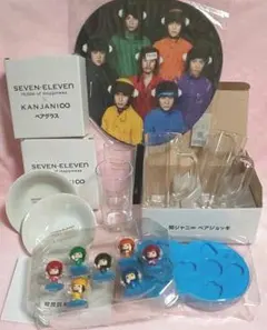 ★最終値下げ★ 関ジャニ∞ セブンイレブン フィギュア 食器 うちわ セット♪