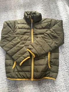 オリーブグリーン中綿コート 120