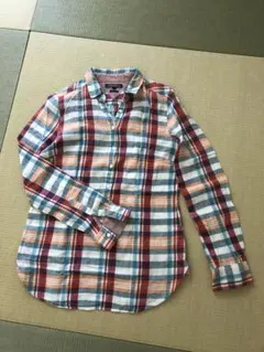 トミーヒルフィガー　レディース綿麻シャツ