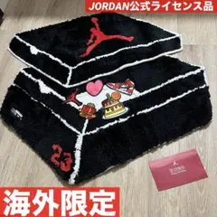 ジョーダン シューズボックス型 ラグマット ラグ マット 黒 - メルカリ