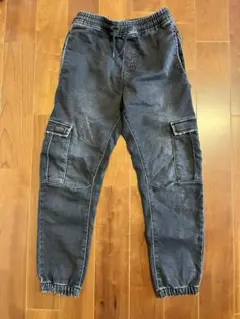 値下げ‼️ZARA KIDS⭐️ダークグレー カーゴパンツ 152cm