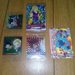 ドラゴンボール シール カード 5枚セット