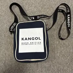 KANGOL ショルダーバッグ ネイビーのサムネイル