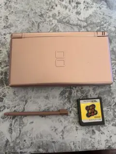 【美品☆】任天堂 DS Lite メタリックロゼ 純正タッチペン 動作確認済み